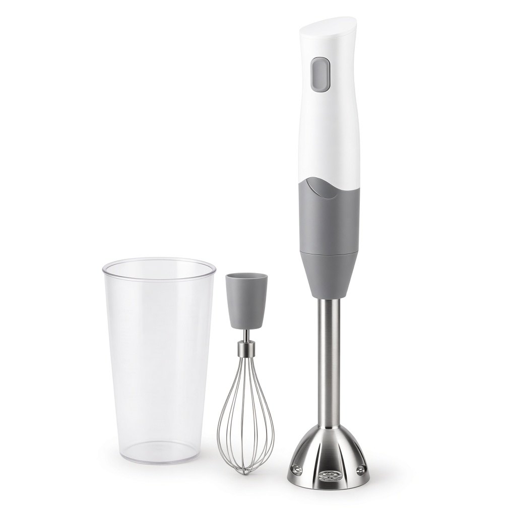 Hand Blender Set 600 W with Whisk & Beaker