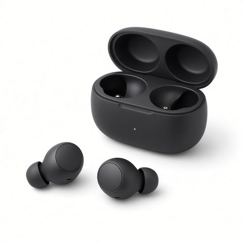 Bluetooth-5.4-In-Ear-Kopfhörer mit Ladecase, Schwarz